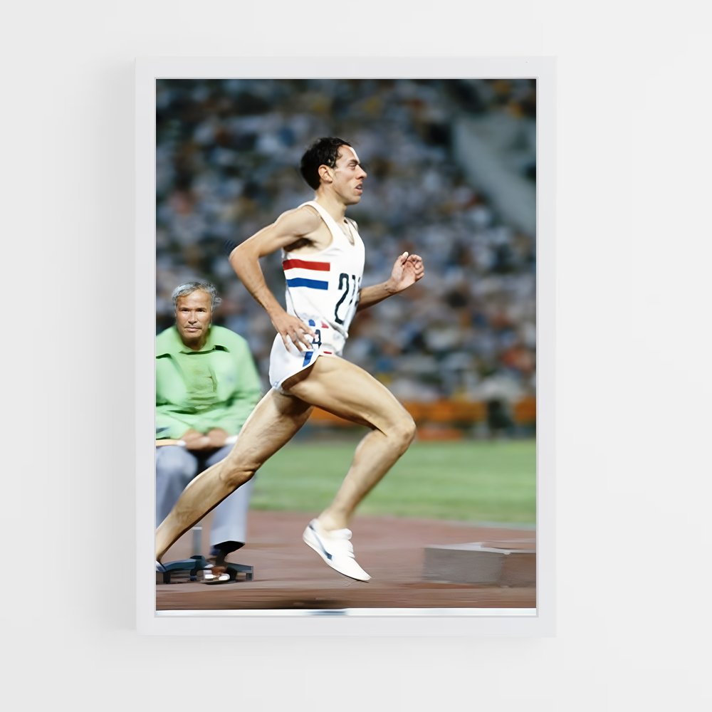 Poster L'Homme du Sprint – affiche Athlétisme (vue 3)